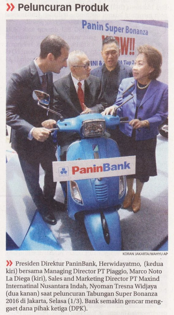 Panin Bank Product Launching 2016